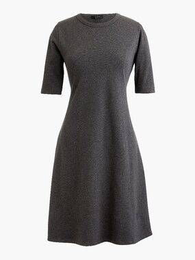 J. Crew Short-Sleeve Knit Dress Women's Medium